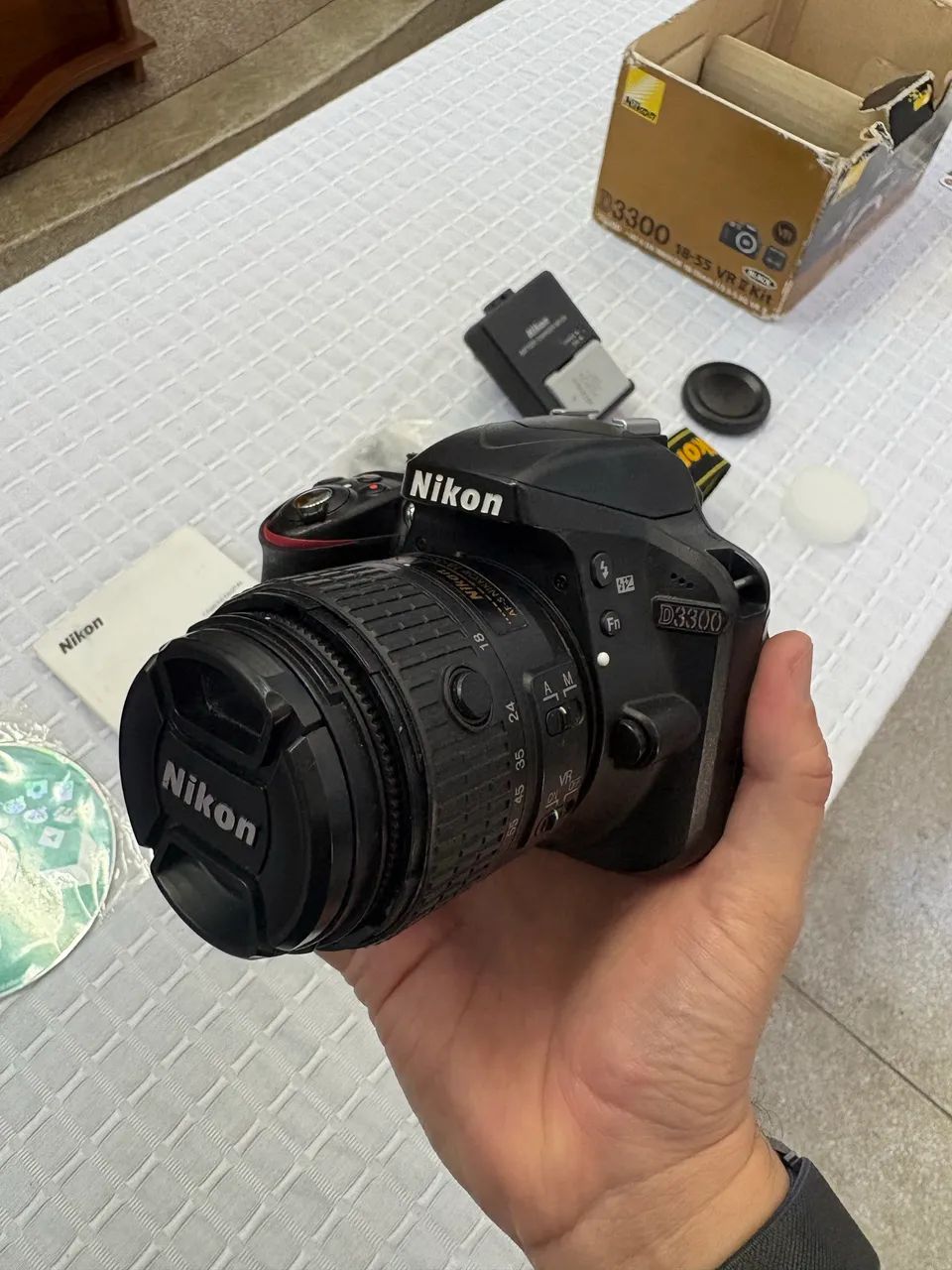 kit Nikon D3300 18-55mm VR II - Câmeras e Filmadoras - Vila Nova