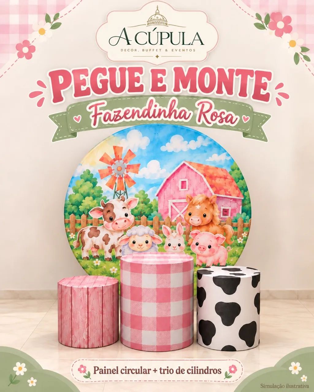 Decoração Pegue e Monte - Foto 5