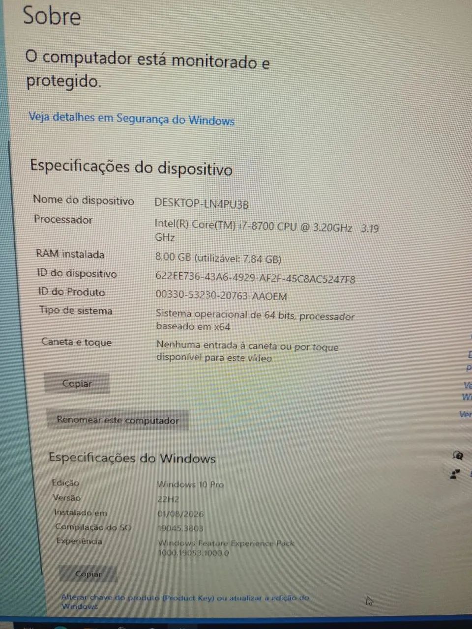 Lenovo M920s | i7 8700 | ThinkCentre  - Foto 5