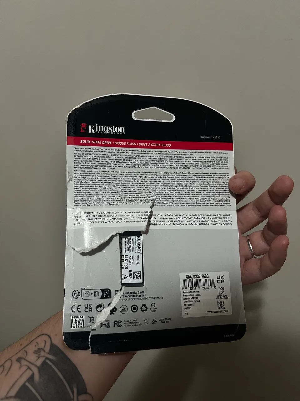 ssd 960gb Kingston - Foto 2
