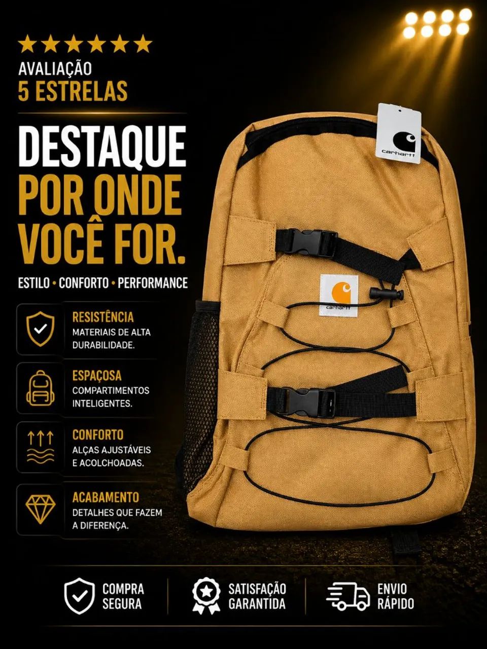 Mochila Carhartt WIP Kickflip Backpack 