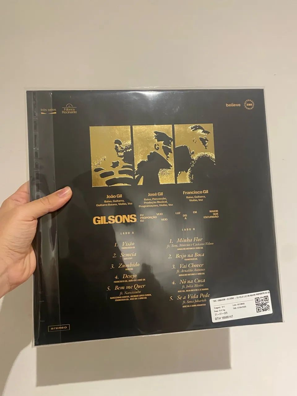 LP Disco de Vinil Gilsons - Foto 2