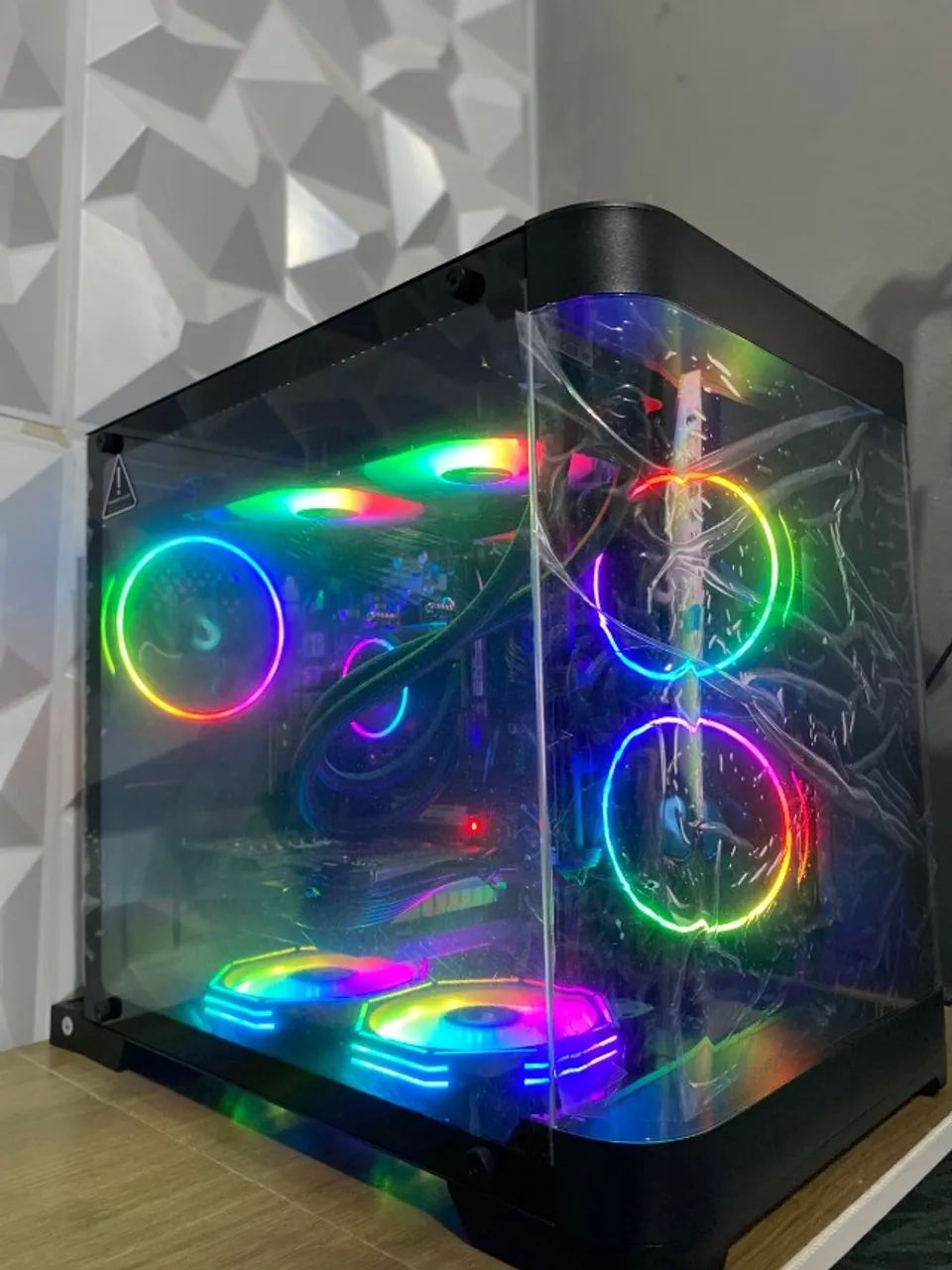 PC Gamer Ryzen 5, RX 6600, Aquário - Foto 4