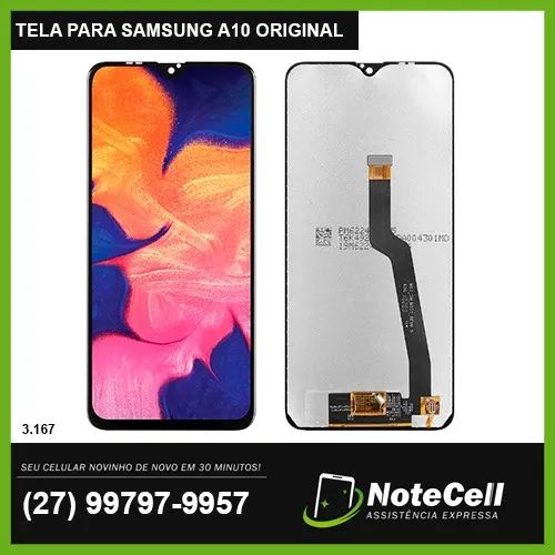 Tela / Display Original para Samsung A10 - Instalação em 30 Minutos!