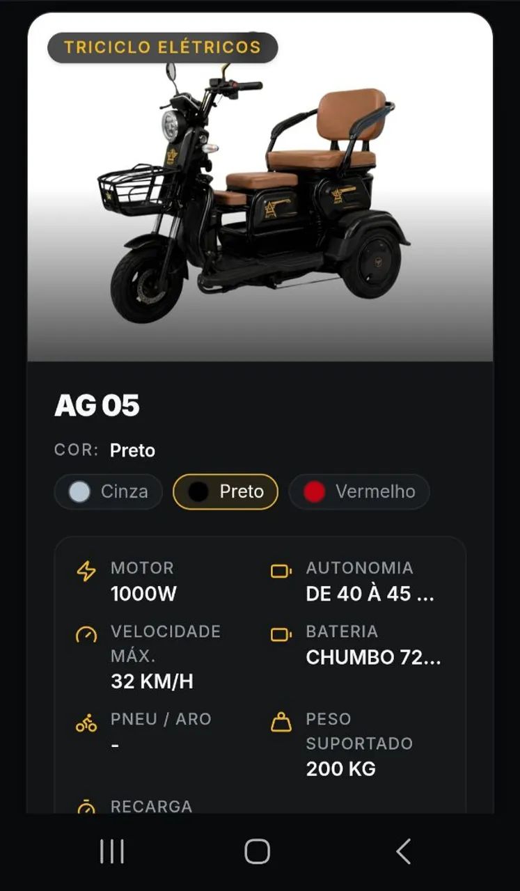 Tricicloeletrico AG 05  - Foto 3