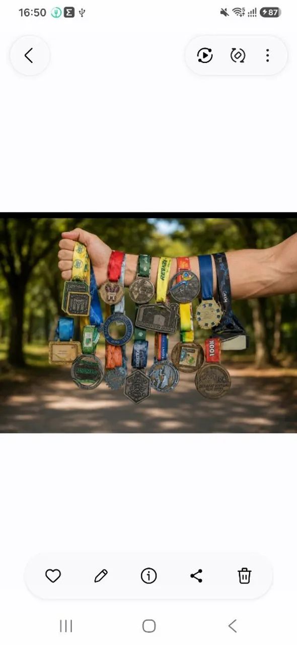 Kit 15 Medalhas de Corrida de Rua - Coleção Eventos Várias Etapas
