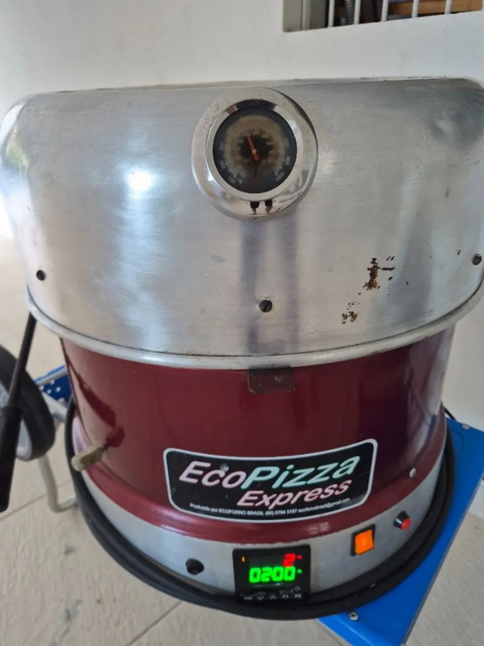 Forno de pizza a gás 