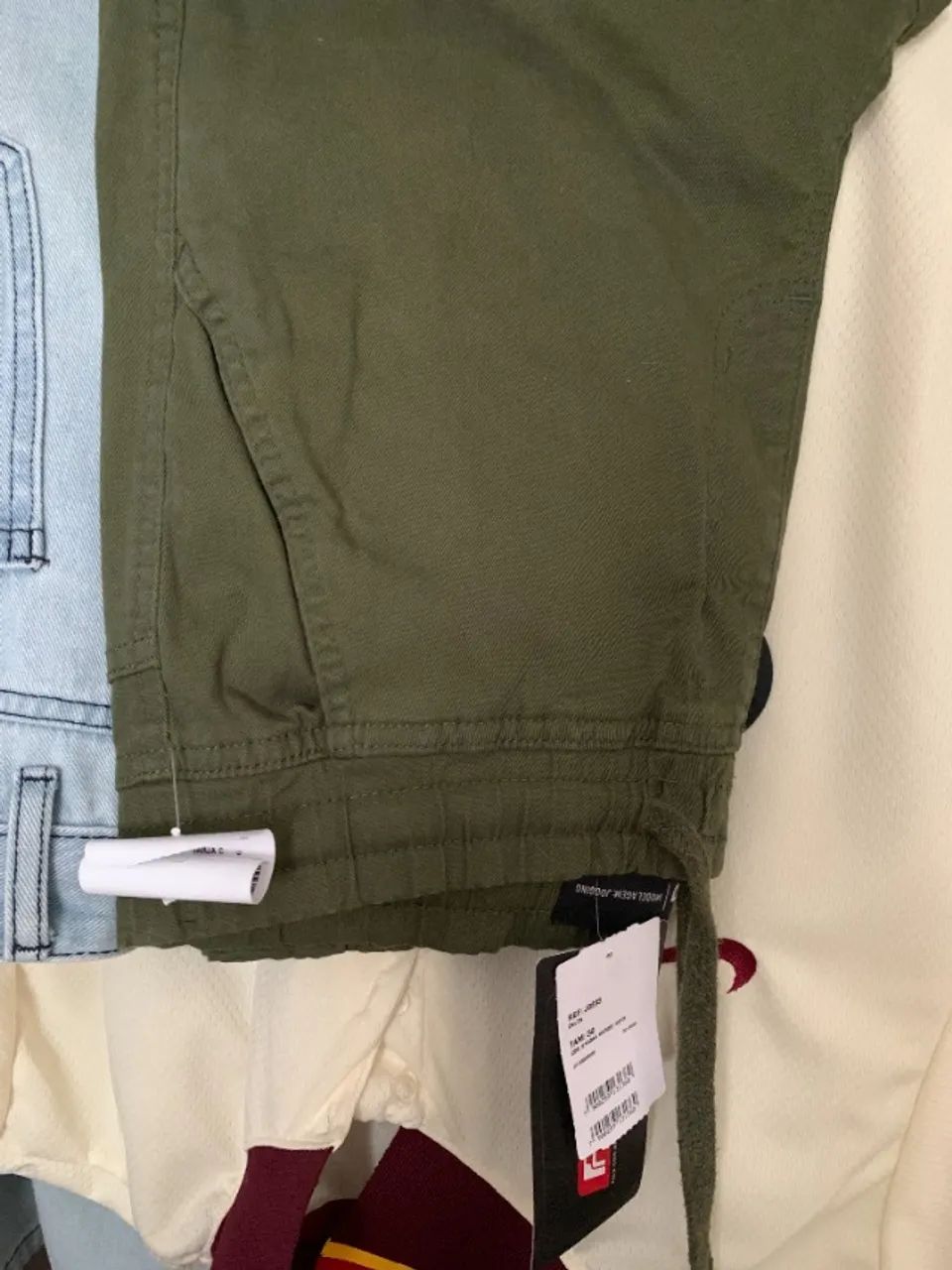 Calça Jogging Verde Heir Original Tam. 38 - Nova com Etiqueta - Foto 3
