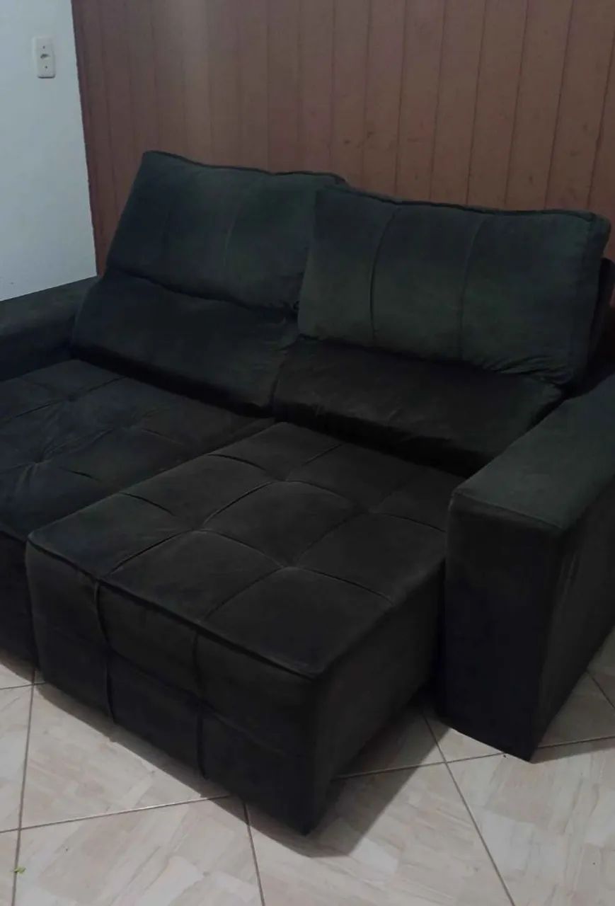 Sofá 2 lugares retrátil 