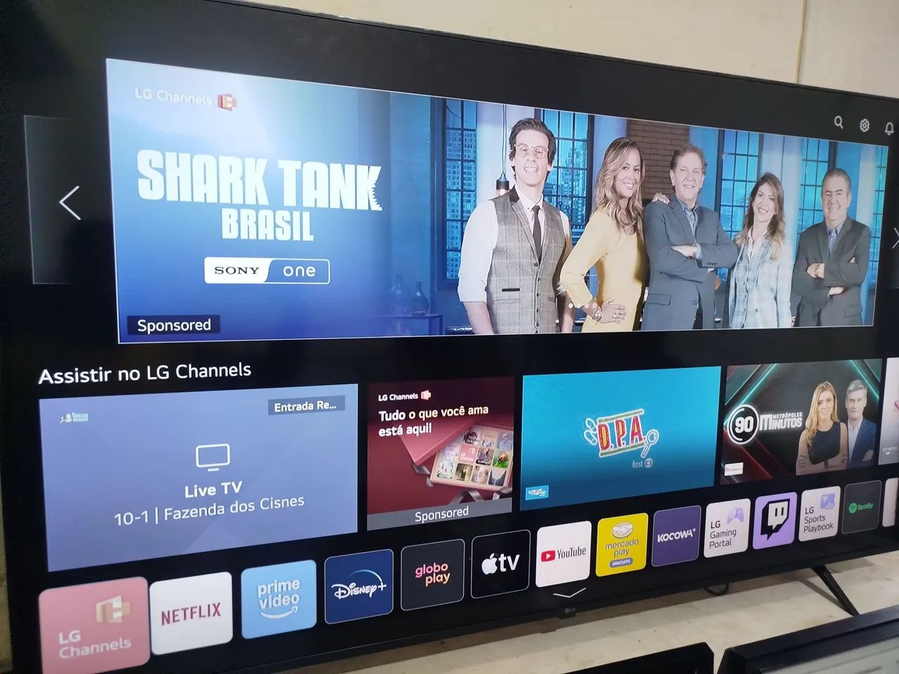 TV LG 55 polegadas smart 4K nanocell  - Foto 3