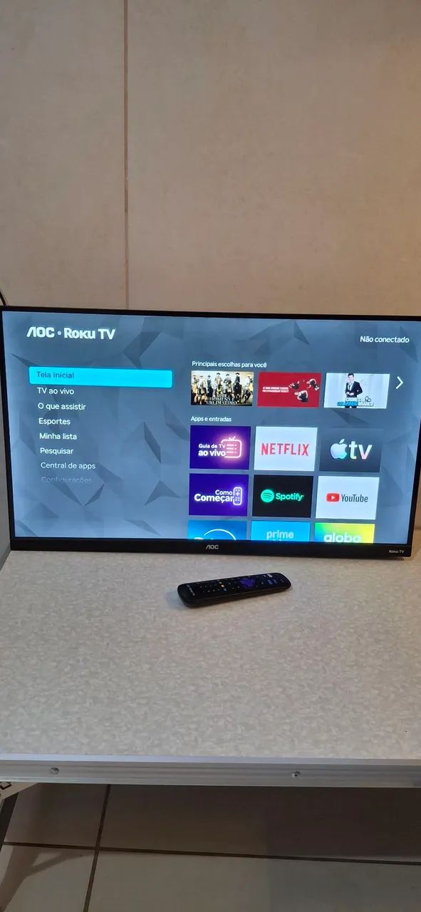AOC- Roku Tv 32 Polegadas 