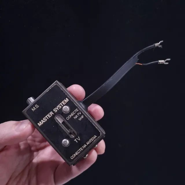 CAIXA DE RF ORIGINAL DO MASTER SYSTEM DE 1988 - ITEM DE COLEÇÃO - VALORIZE O SEU CONSOLE - Foto 2