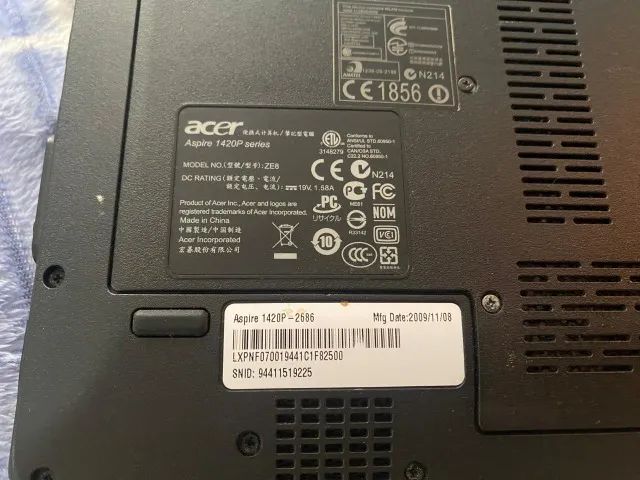 Notbook Mini Acer 1420p 11.6 Polegadas - Foto 5