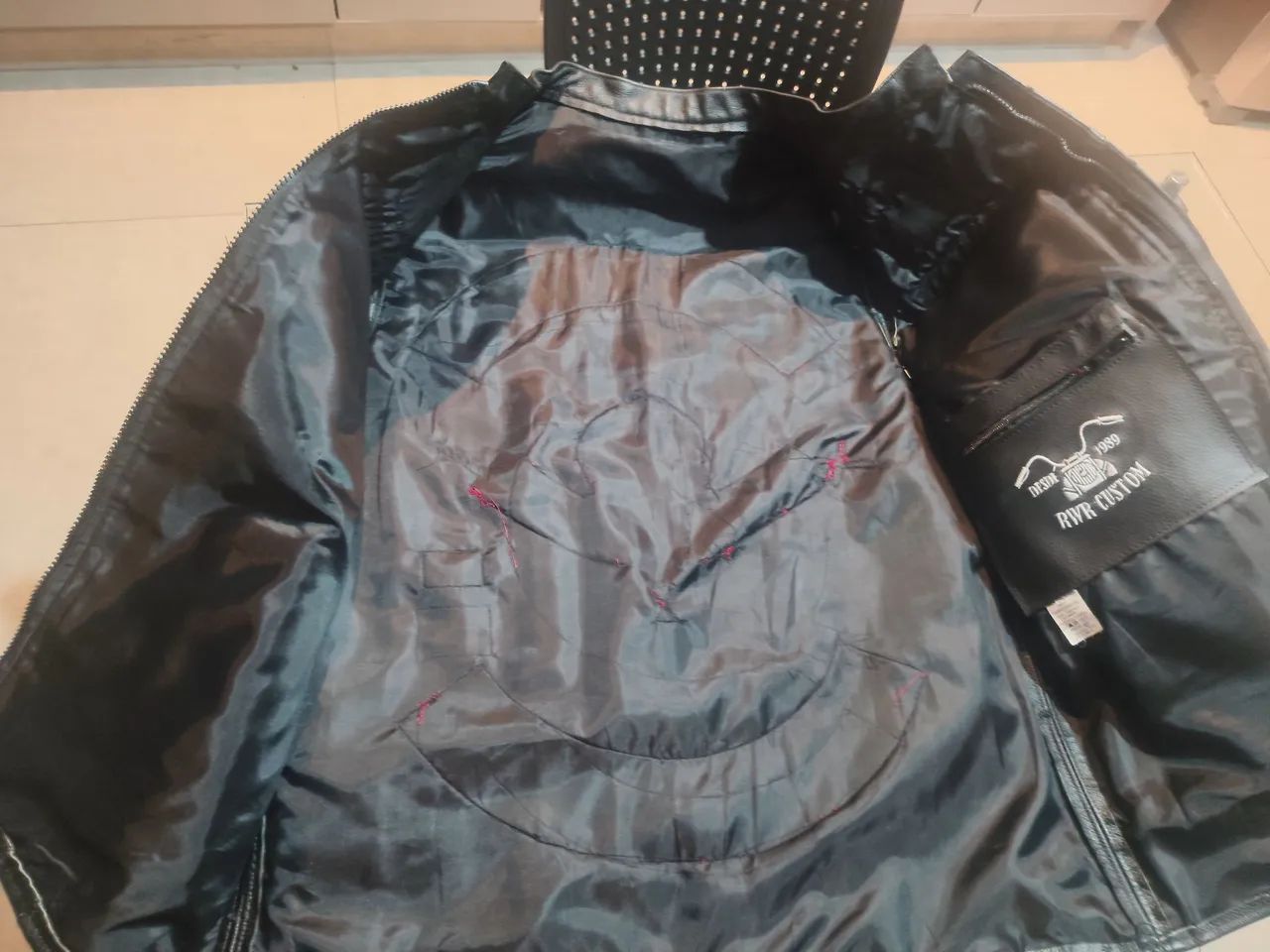 vendo colete para Motoclube de couro - Foto 3