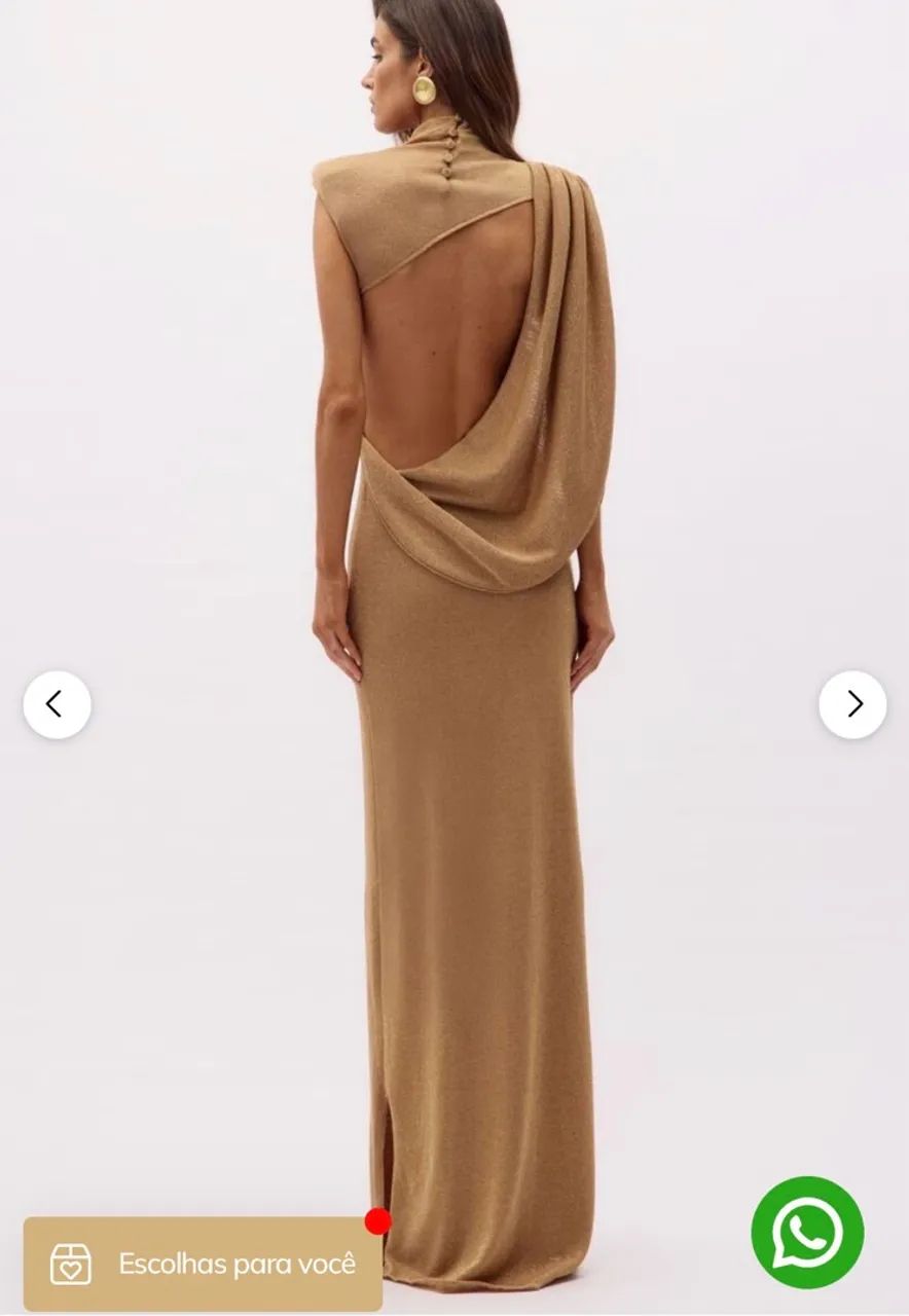 Vestido Oásis de Festa - usado uma vez  - Foto 2