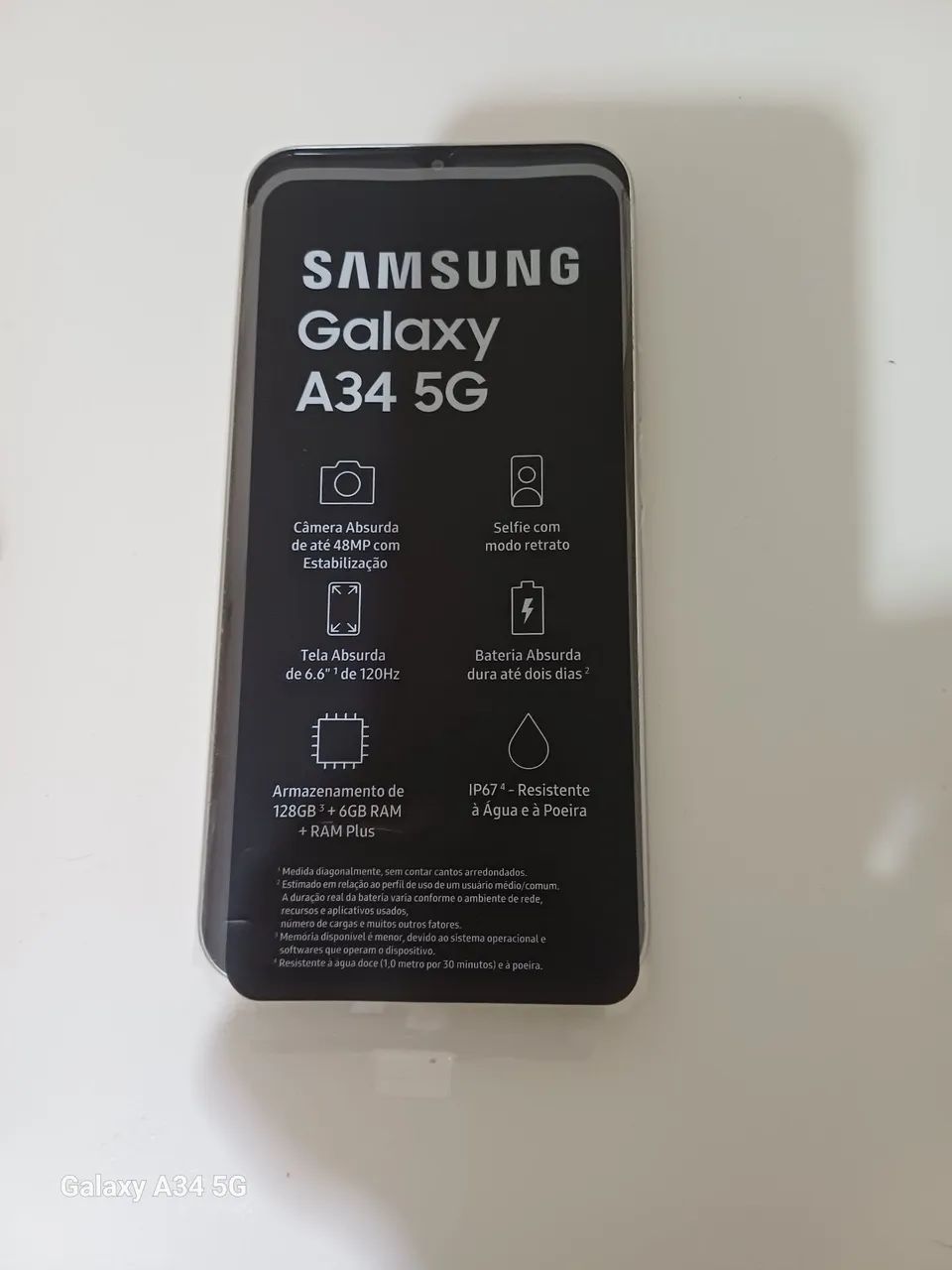 Celular Samsung a34 5g - Foto 3