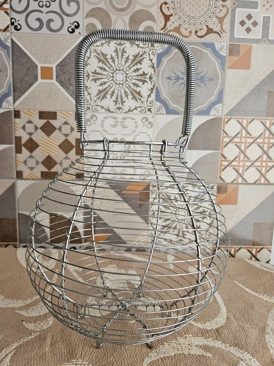 Cesta de arame  - Foto 3