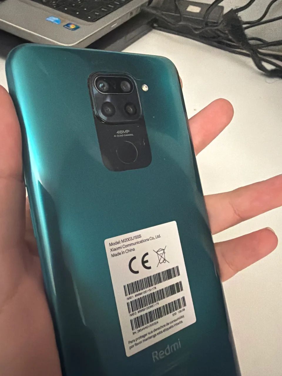 Redmi Note 9 Forest Green 4 GB RAM 128GB ROM - Foto 3