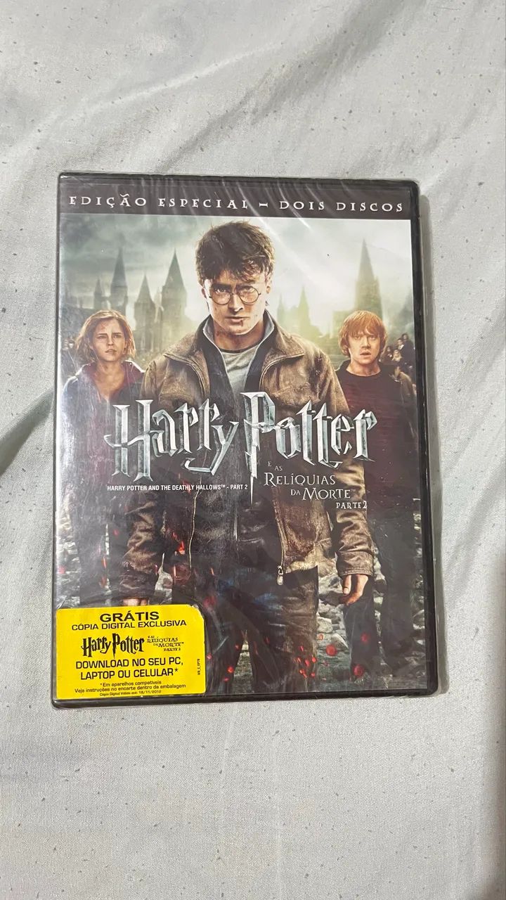 DVD LACRADO HARRY POTTER 