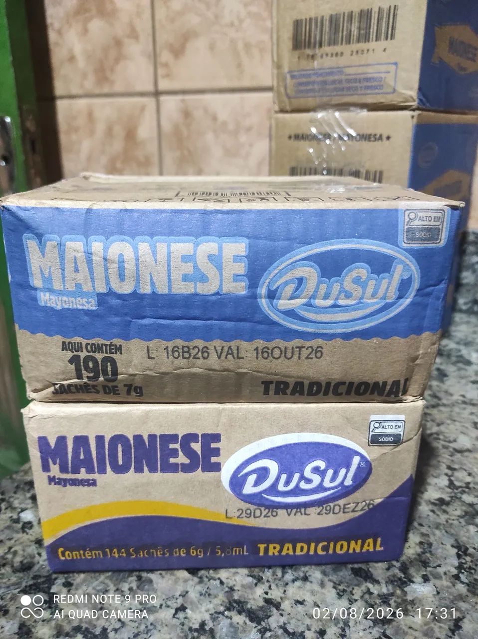 11 Caixas de maionese, chechup e mostarda  - Foto 3