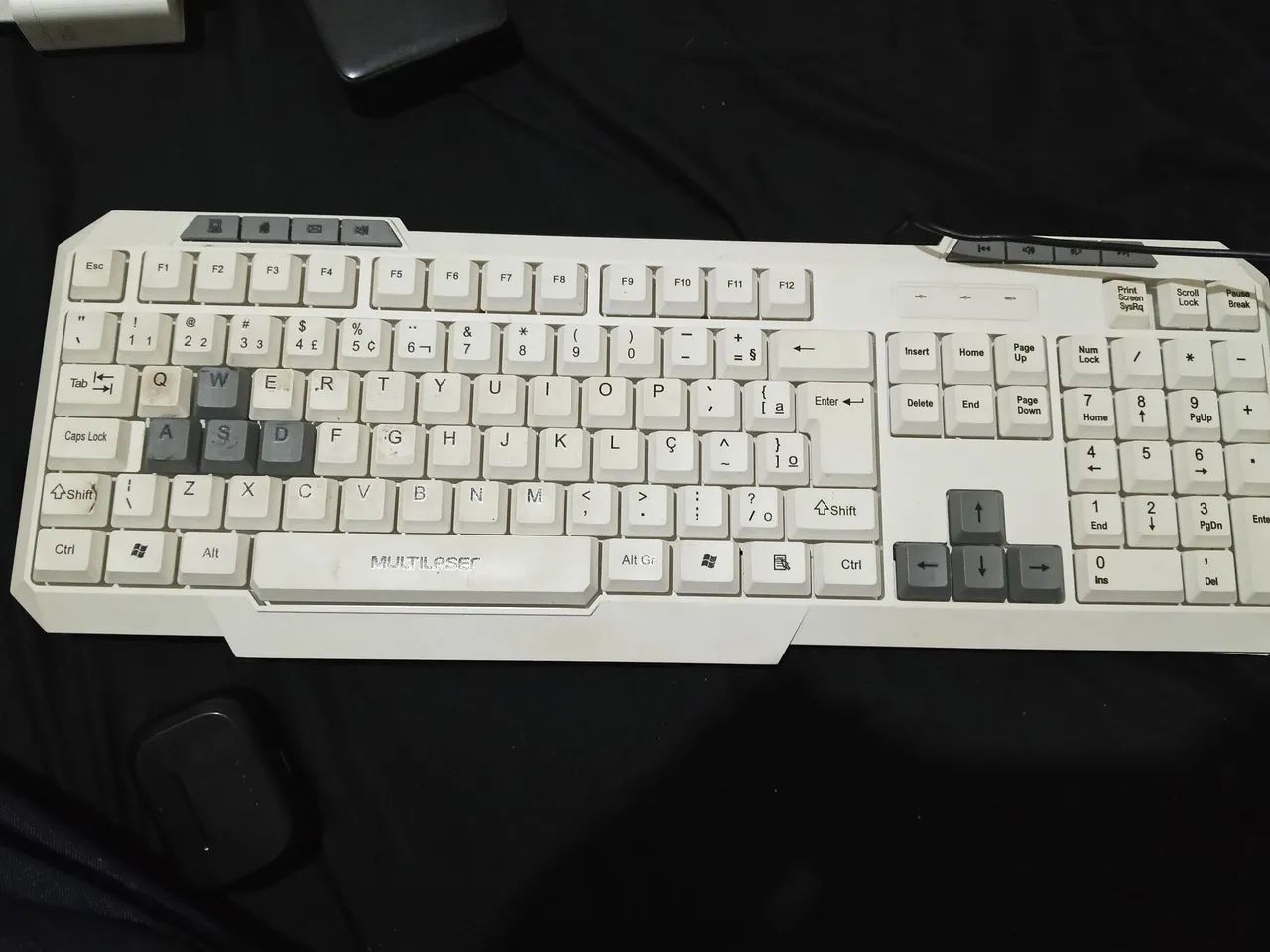 Teclado Multilaser funcionando perfeitamente 