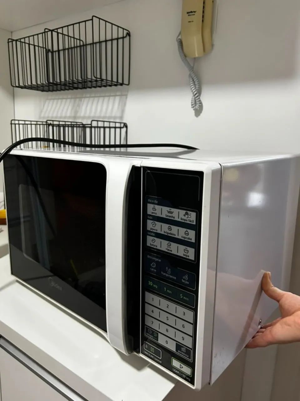 Micro-ondas Midea 31L Branco (MTRS41) - Foto 3