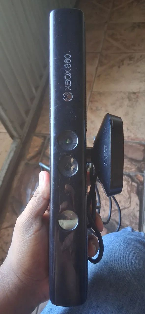 Kinect xbox 360 preto original 
