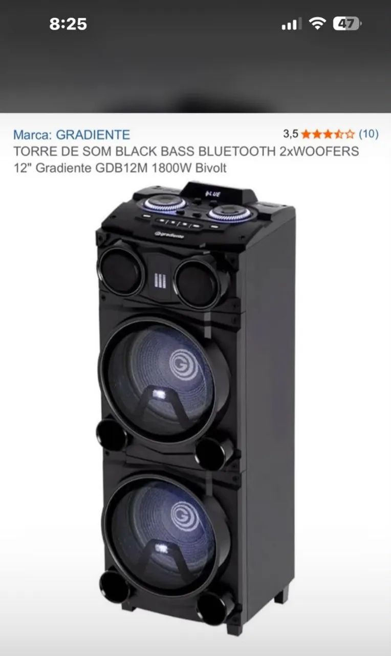 Caixa de som 