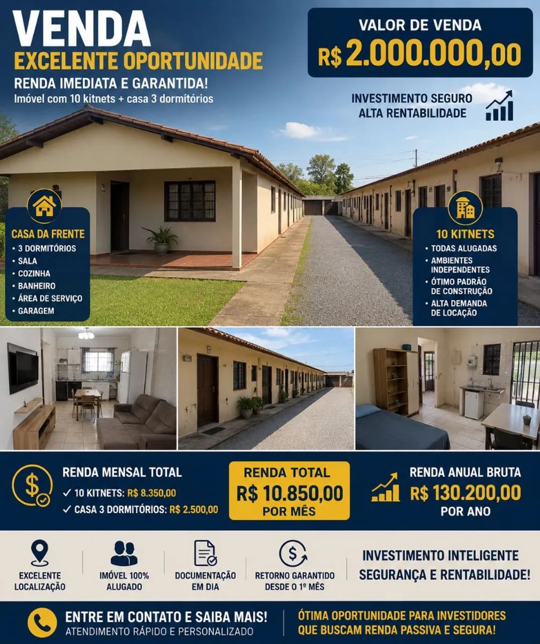 Imóvel gerando renda 
