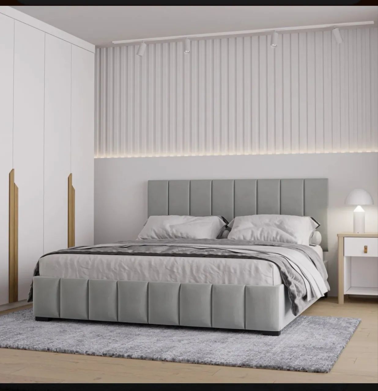 Bae cama com cabeceira queen - Foto 3
