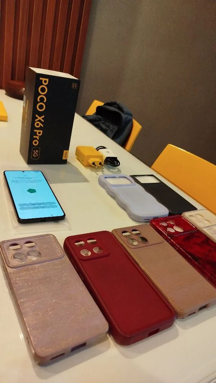 POCO X6 PRO 5G PRETO EM ÓTIMO ESTADO - Foto 3