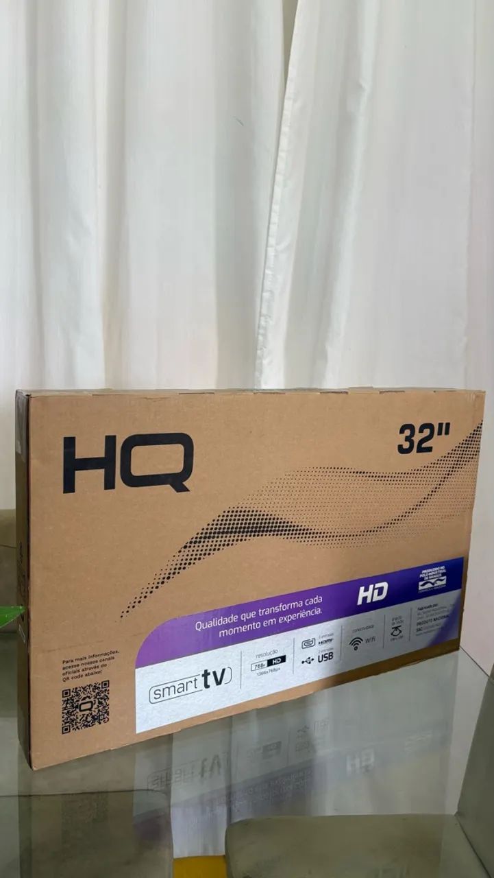 TELEVISÃO SMART 32 LACRADA E 12 MESES DE GARANTIA - Foto 2