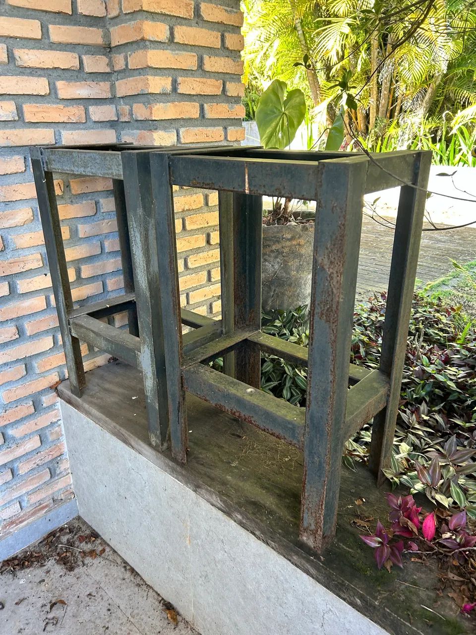 2 bases de ferro super reforçadas - Foto 2