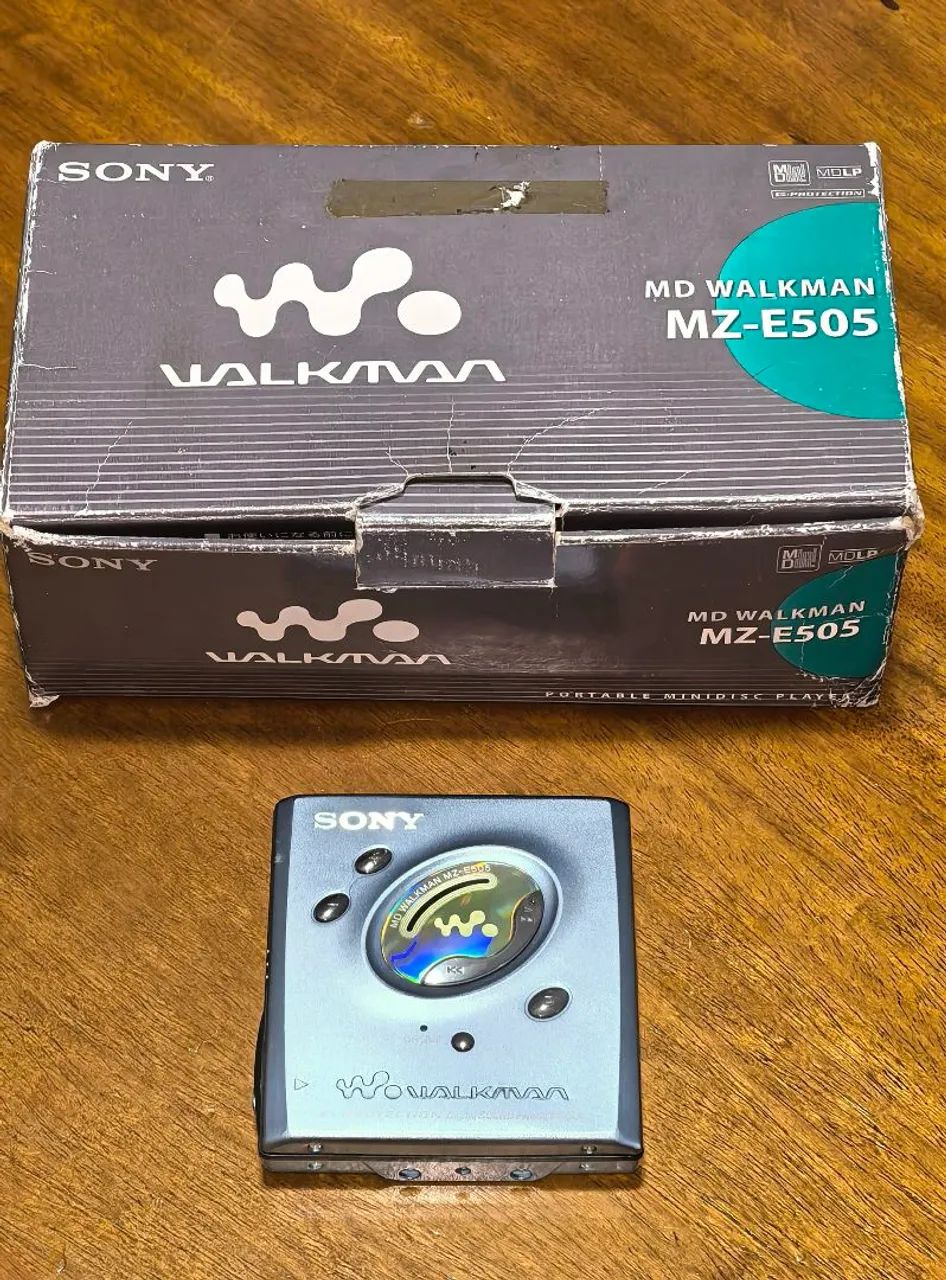Sony Md Walkman Mz-e505 Completo na Caixa e Impecável - Foto 2