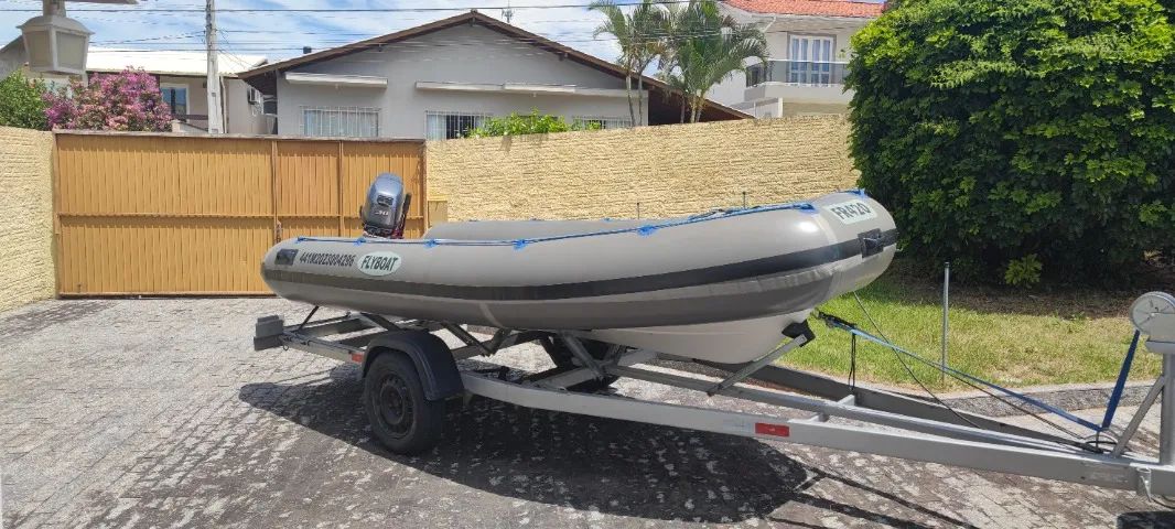 Bote Inflável Flyboat 4.20  com motor Yamaha 30 hp 2023 - Foto 2
