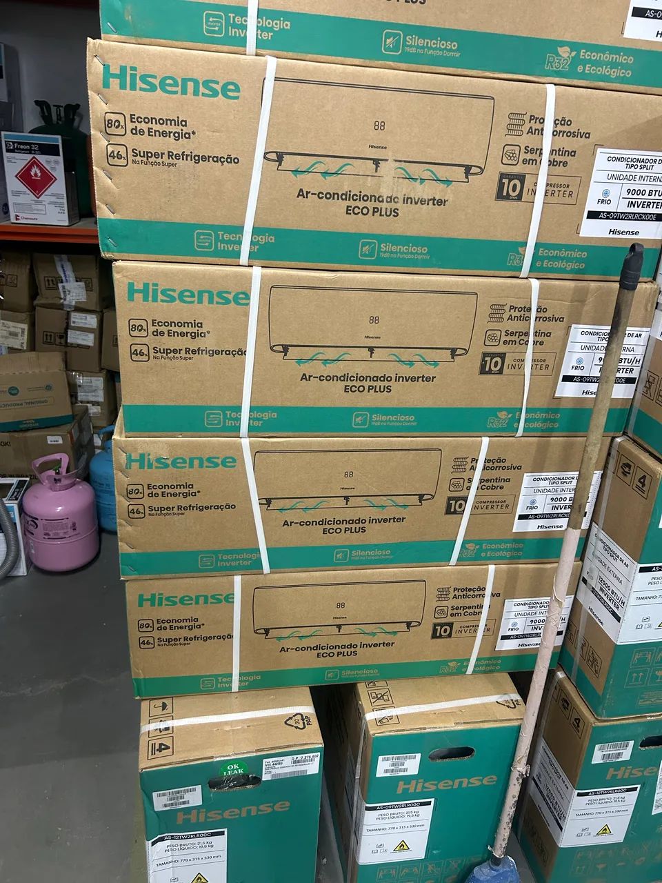 Ar-condicionado Hisense 9000 BTU inverte - Foto 2