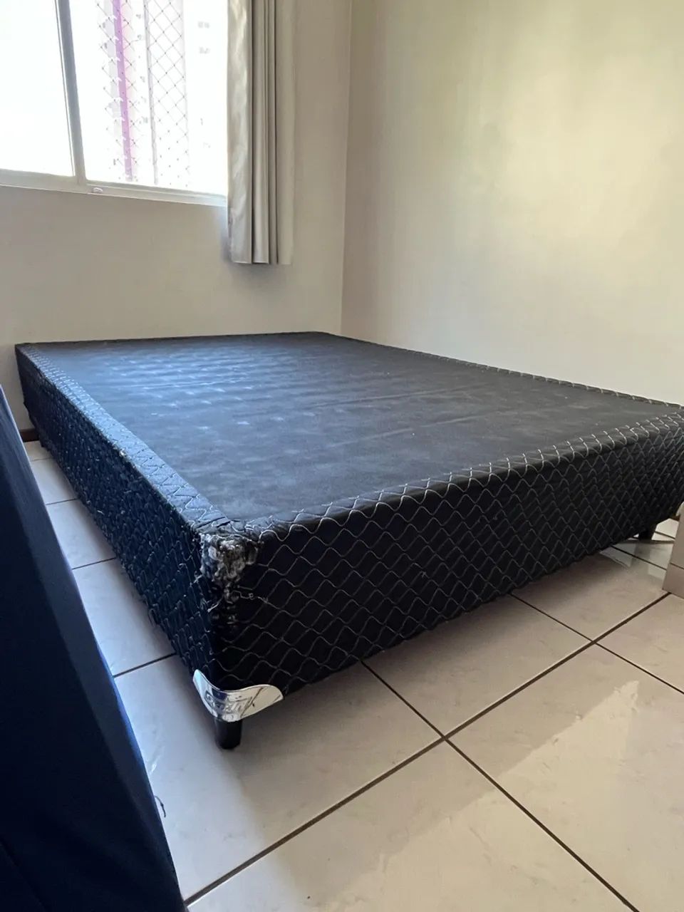 Cama de casal - box com colchão - Foto 2