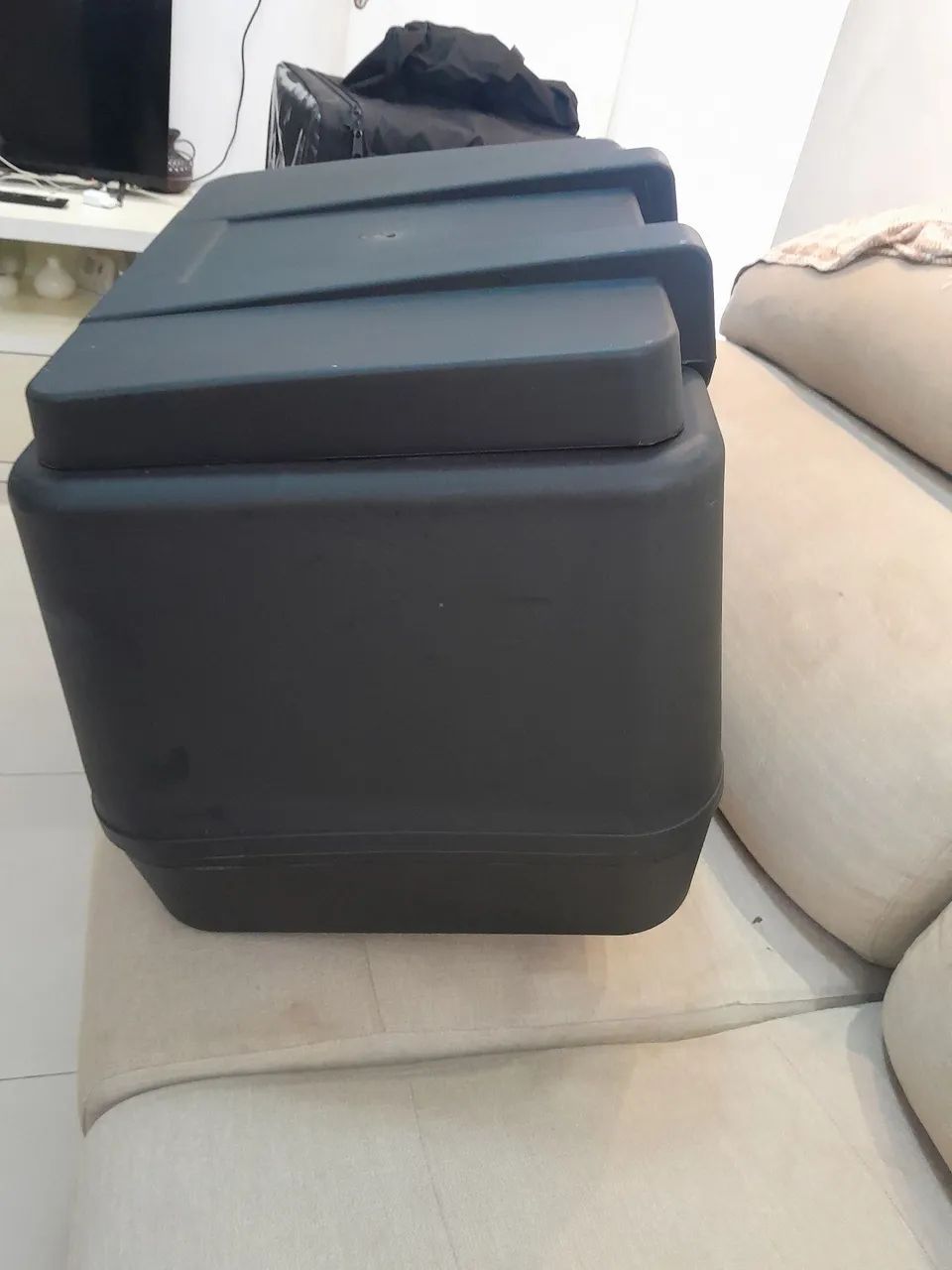 Baú 80 litros aceito cartão de crédito  - Foto 4