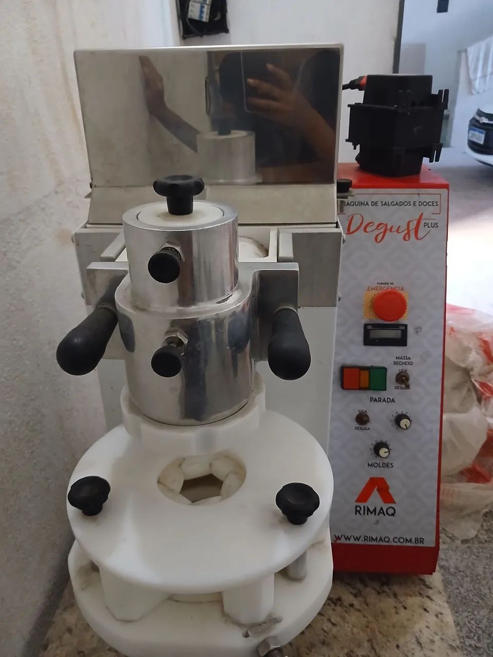 Máquina de salgado Degust **Faço troca em bike elétrica **