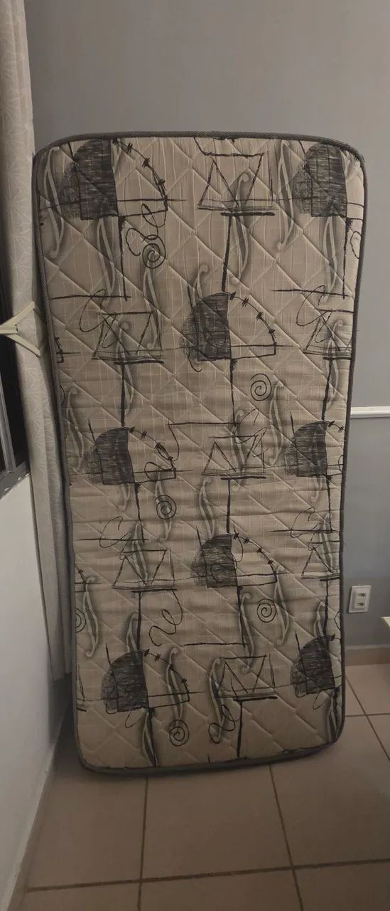 Cama box + colchão solteiro - Foto 4