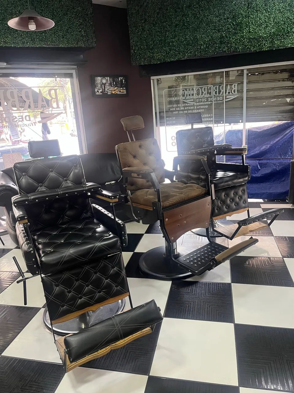 Cadeiras de barbeiro  - Foto 4