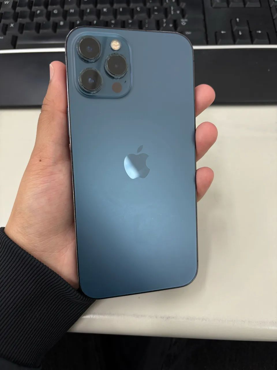 iPhone 12 Pro Max 256gb Azul - Foto 2