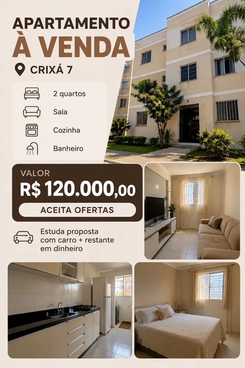  APARTAMENTO À VENDA - CRIXÁ 7