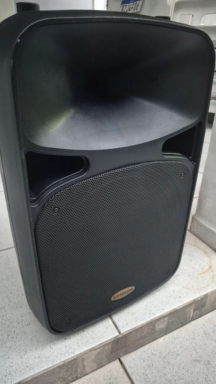  CAIXA DE SOM  ATIVA SAMSON D415(DUAS CAIXAS)