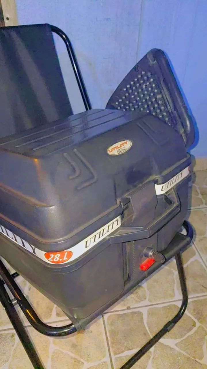 Caixa baú para moto 