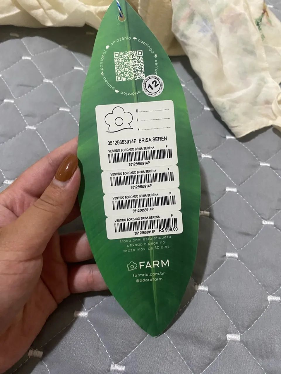 Vestido Farm brisa serena P - Foto 3