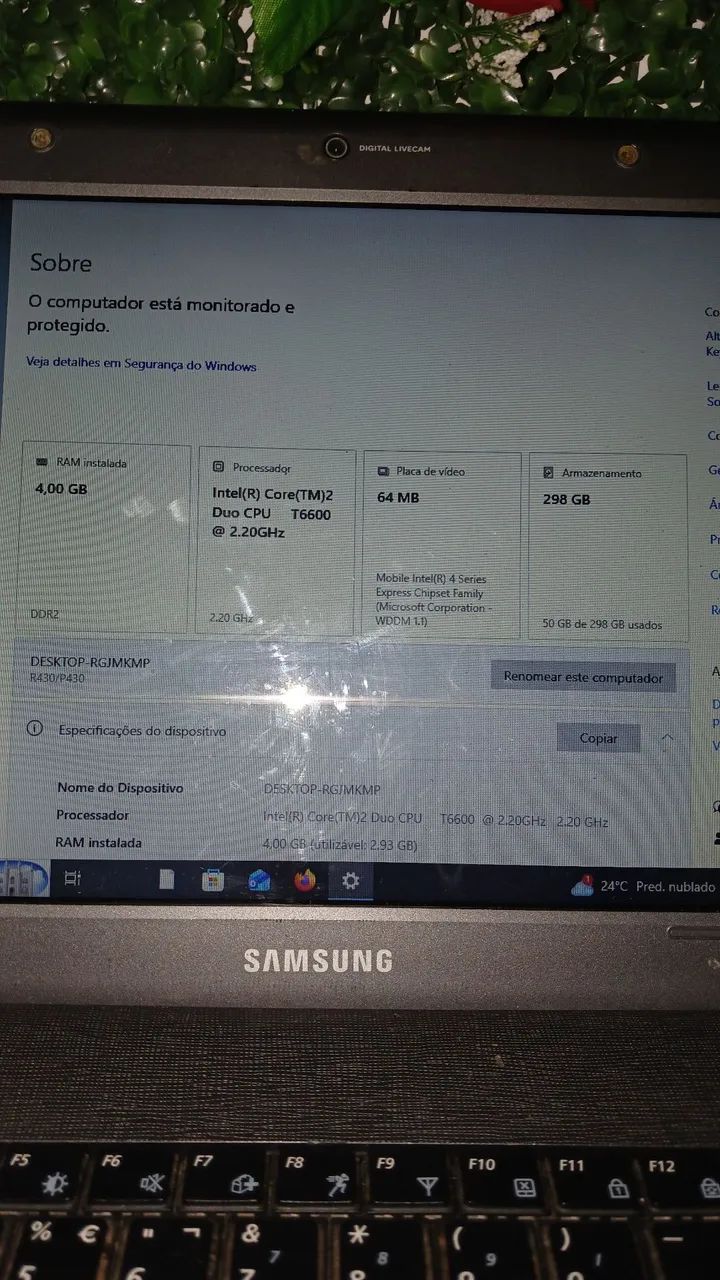 Notebook Samsung r430  - Foto 2