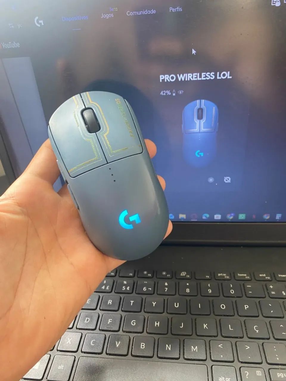 Mouse Logitech G Pro Ed. League of Legends