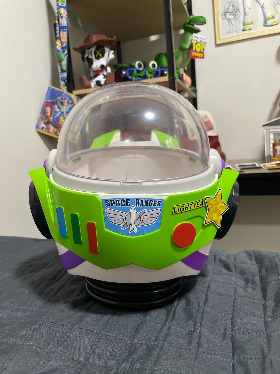 Balde de Pipoca do Buzz Toy Story NOVO