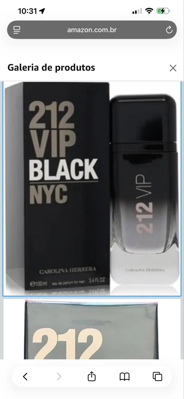 CH 212 Vip Black Edp 100ML